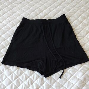 Express Women's Black Athletic Shorts Lightweight Comfort Size XS , Rayon.